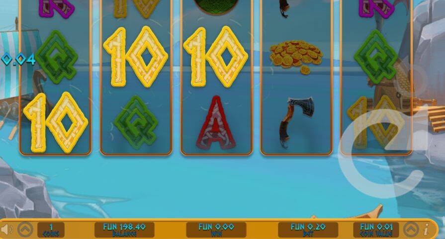 Бонусная игра в слоте Vikings Hammer Returns