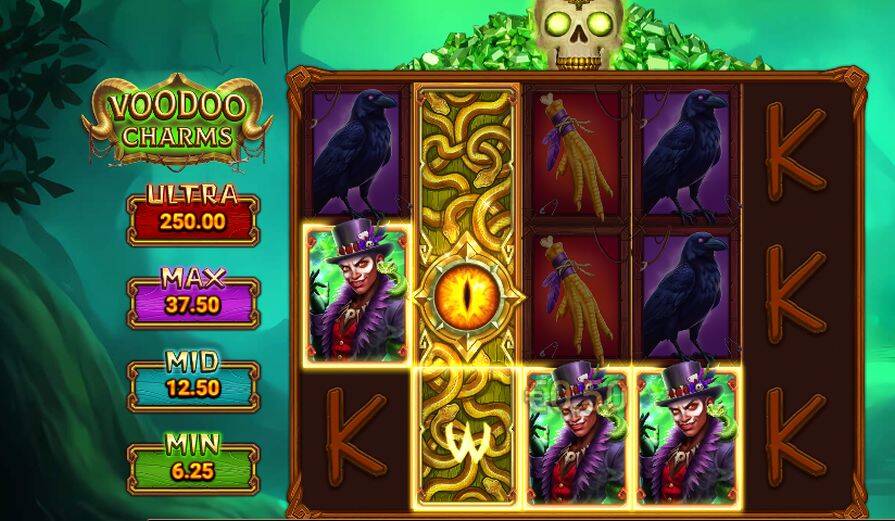 Дизайн игры Voodoo Charms