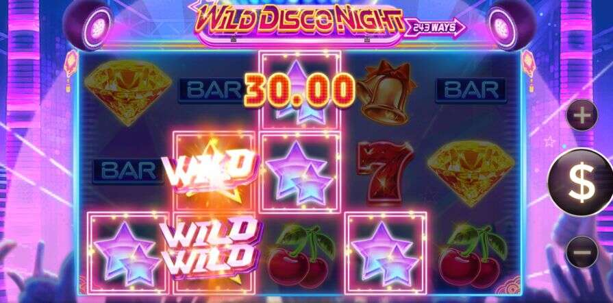 Дизайн игры Wild Disco Night