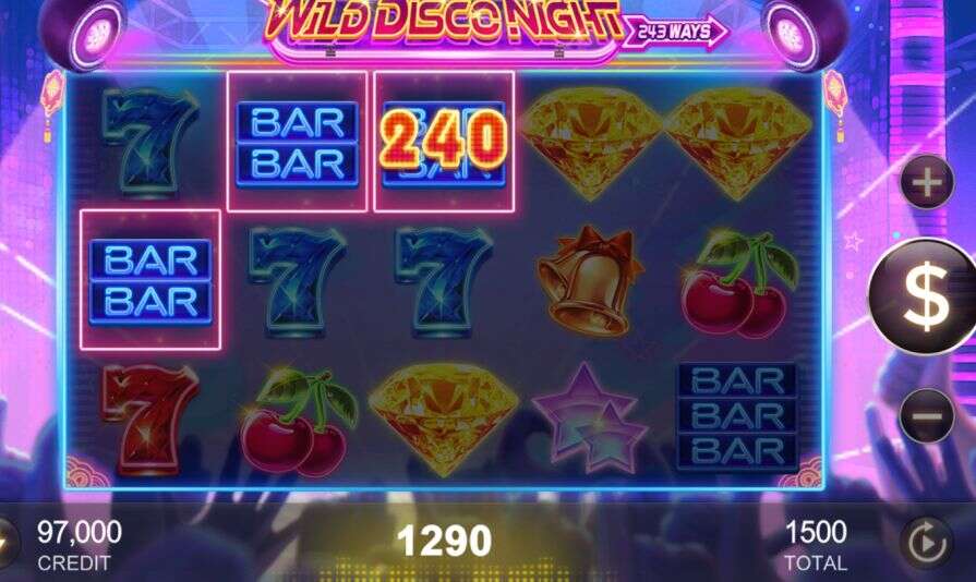 Бонусная игра в слоте Wild Disco Night
