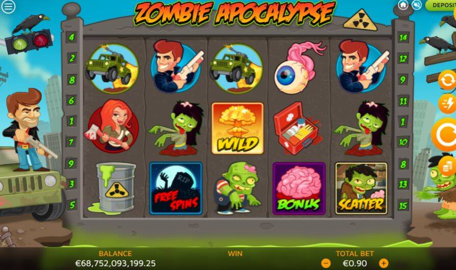 Слот Zombie Apocalypse