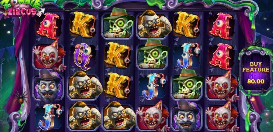 Слот Zombie Zircus