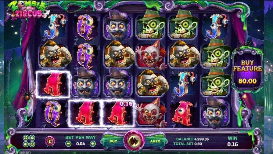 Дизайн игры Zombie Zircus