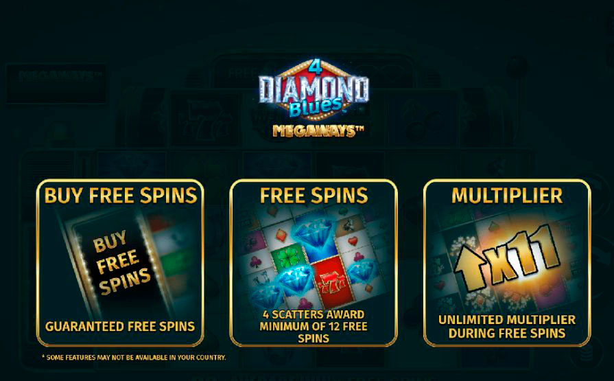 слот 4 Diamond Blues Megaways