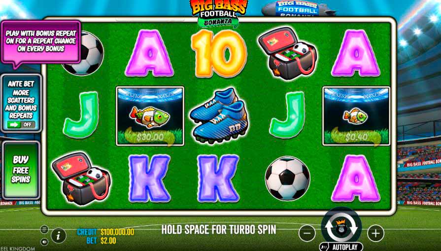 слот Big Bass Football Bonanza