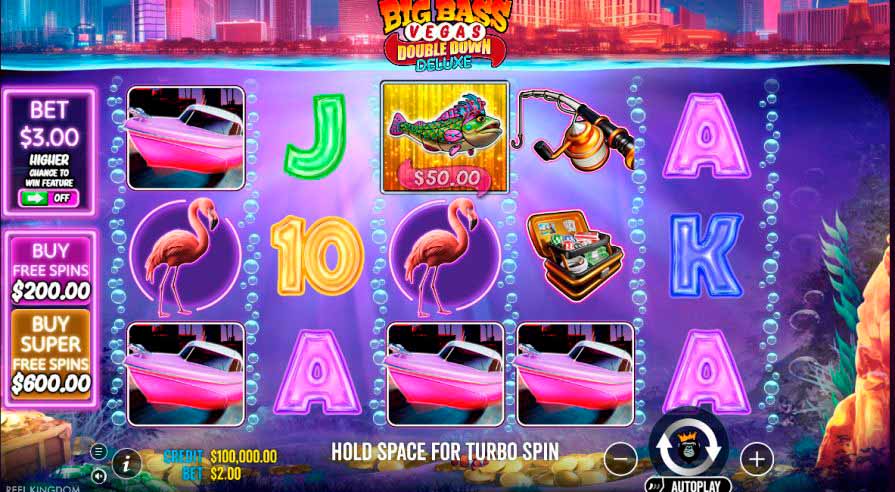 слот Big Bass Vegas Double Down Deluxe
