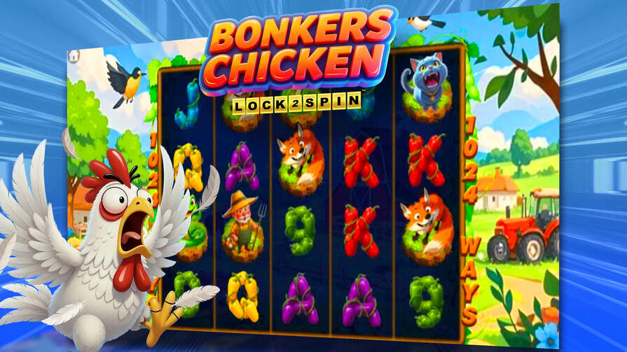 Bonkers Chicken Lock 2 Spin