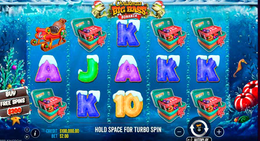 слот Christmas Big Bass Bonanza