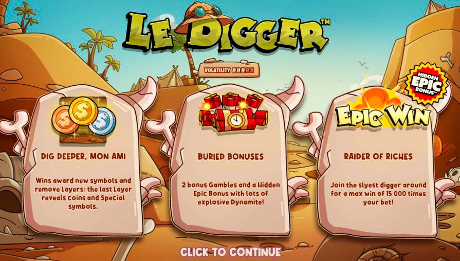 слот Le Digger