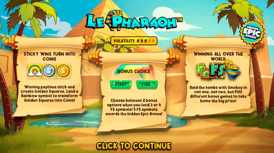 слот Le Pharaoh