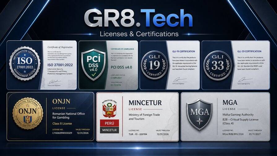Сертификации и допуски GR8.Tech