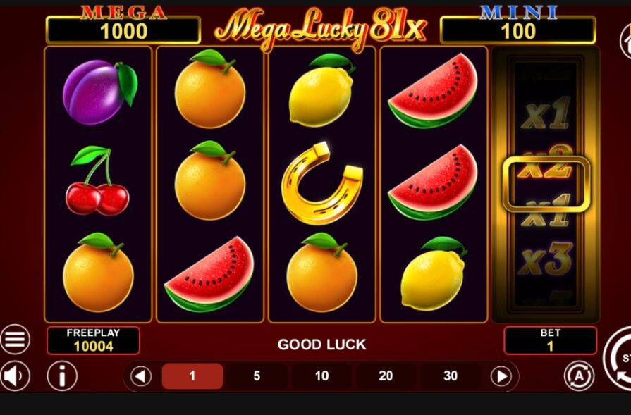 Слот Mega Lucky 81x