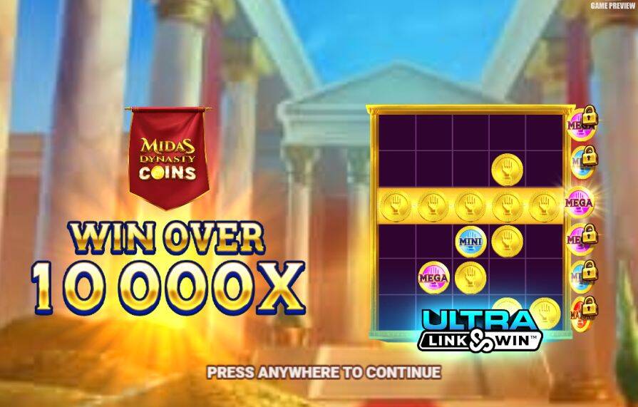 Midas Dynasty Coins Ultra демо