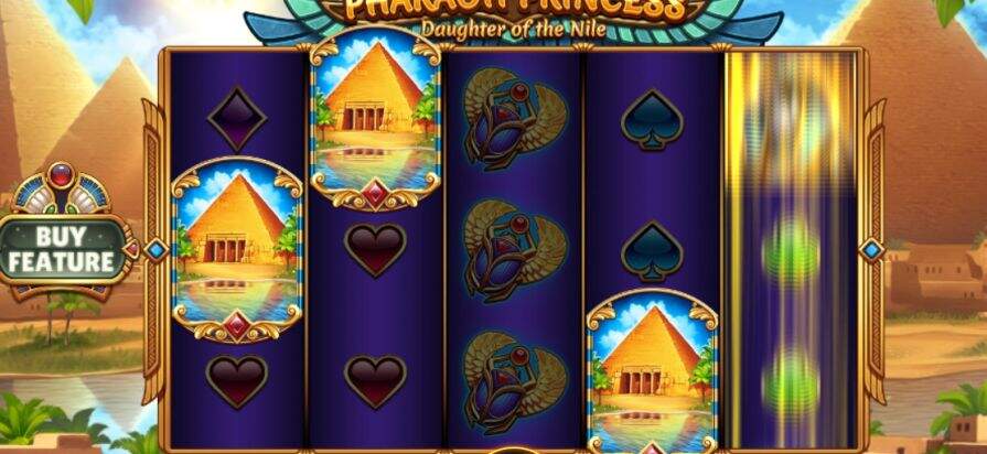 Дизайн игры Pharaoh Princess