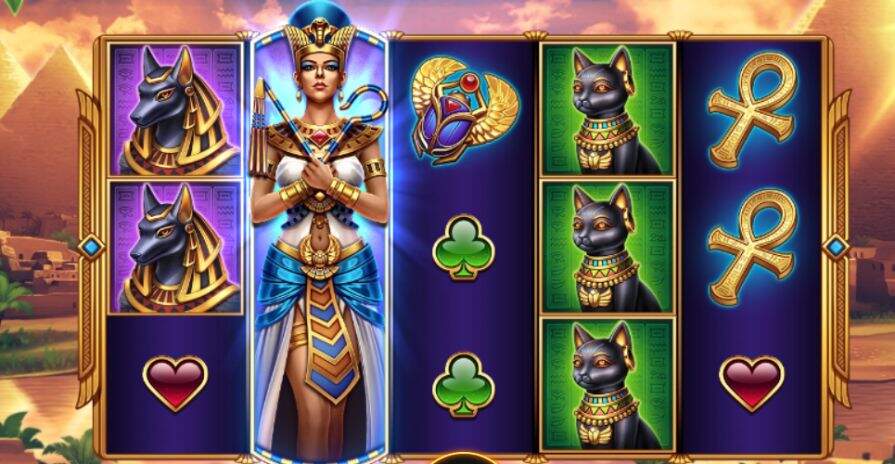 Бонусная игра в слоте Pharaoh Princess