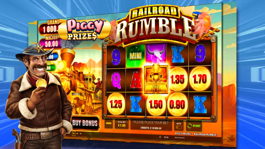 Piggy Prizes Railroad Rumble Buy Bonus