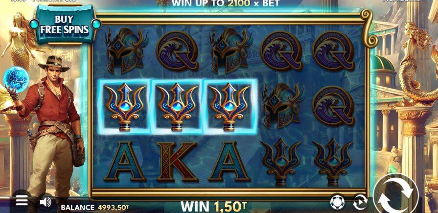 Дизайн игры Poseidon's Orb