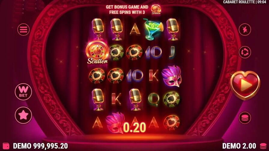 Игра Cabaret Roulette