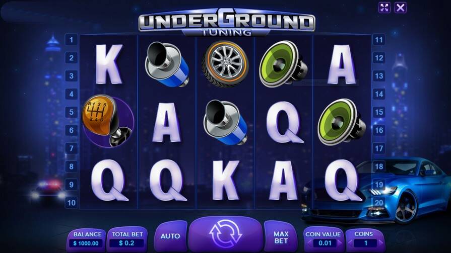 Игра Underground Tuning