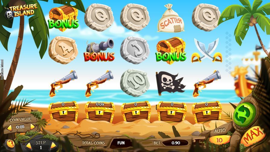 Игра Treasure Island