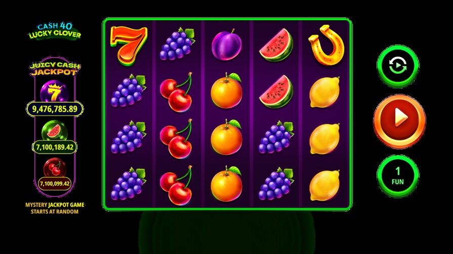 Игра Cash 40 Lucky Clover