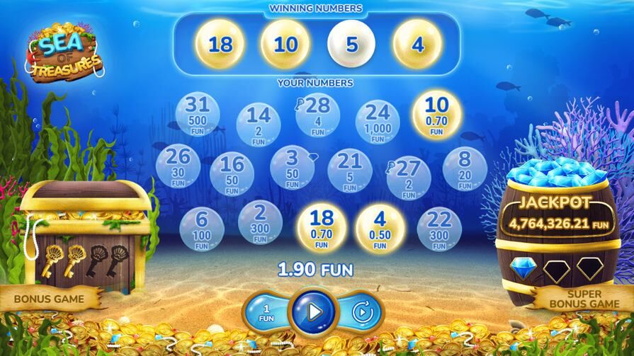 Игра Sea of Treasure