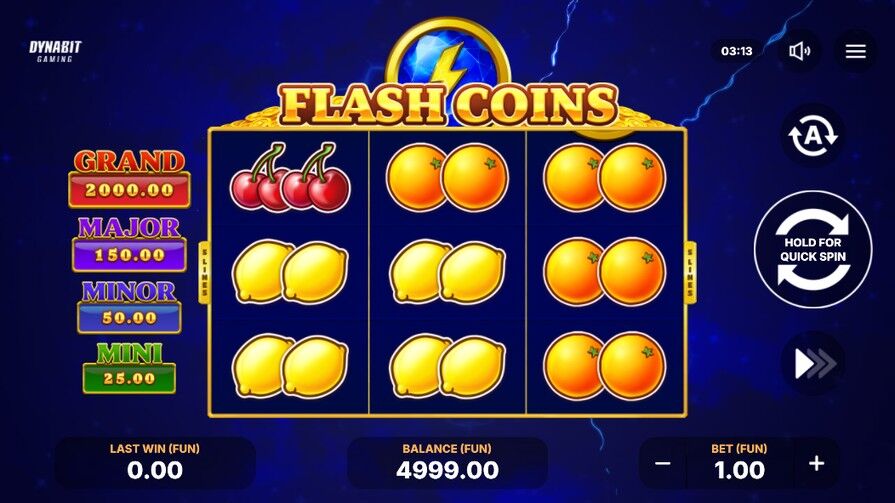 Flash Coins: Hold and Win