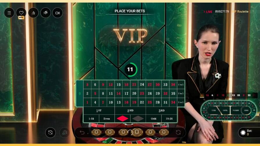 Игра Roulette VIP