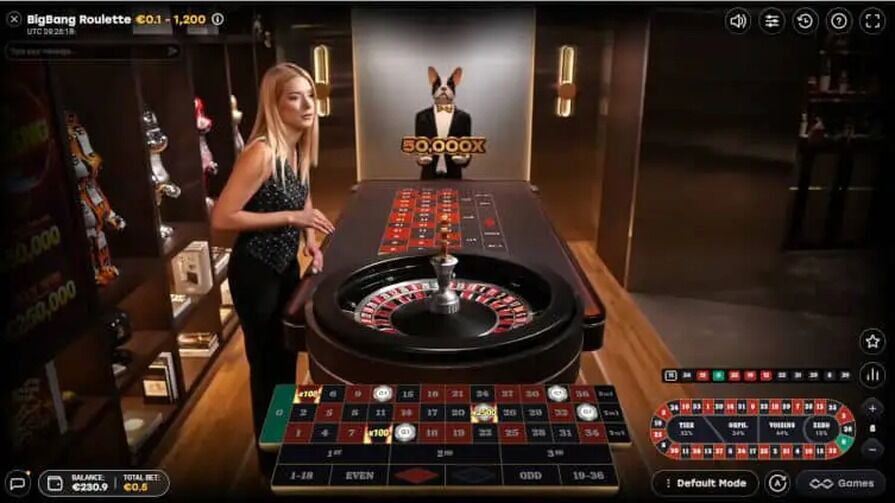 Игра Big Bang Roulette