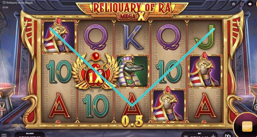 игра Reliquary of Ra MegaX