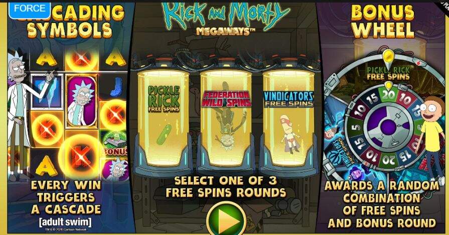 игра Rick and Morty Megaways