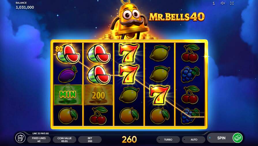 Дизайн игры Mr. Bells 40