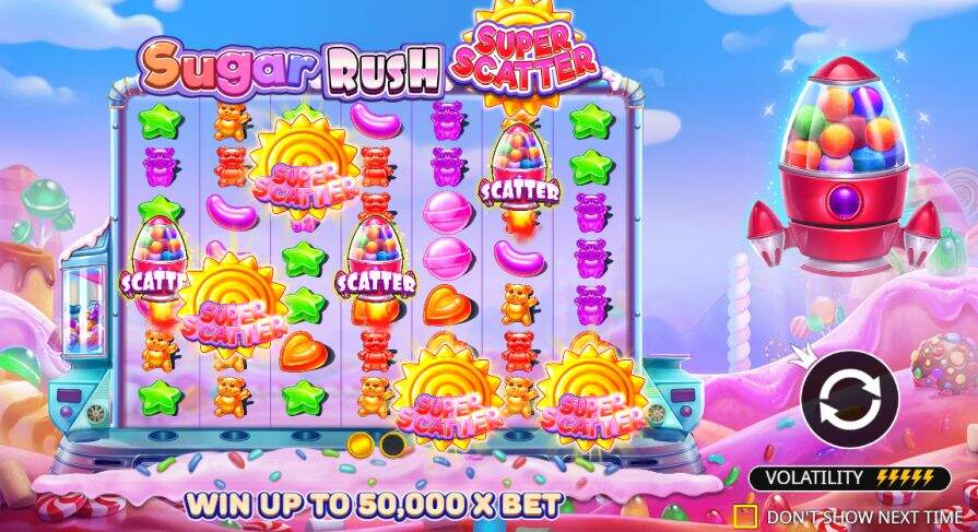 Sugar Rush Super Scatter демо