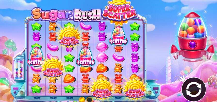 игра Sugar Rush Super Scatter