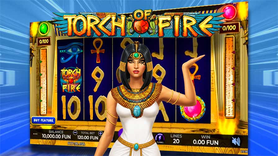 Слот Torch of Fire — демо