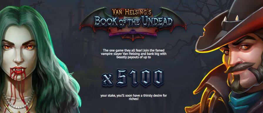 слот Van Helsing’s Book of the Undead