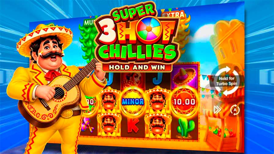 Слот 3 Super Hot Chillies — демо