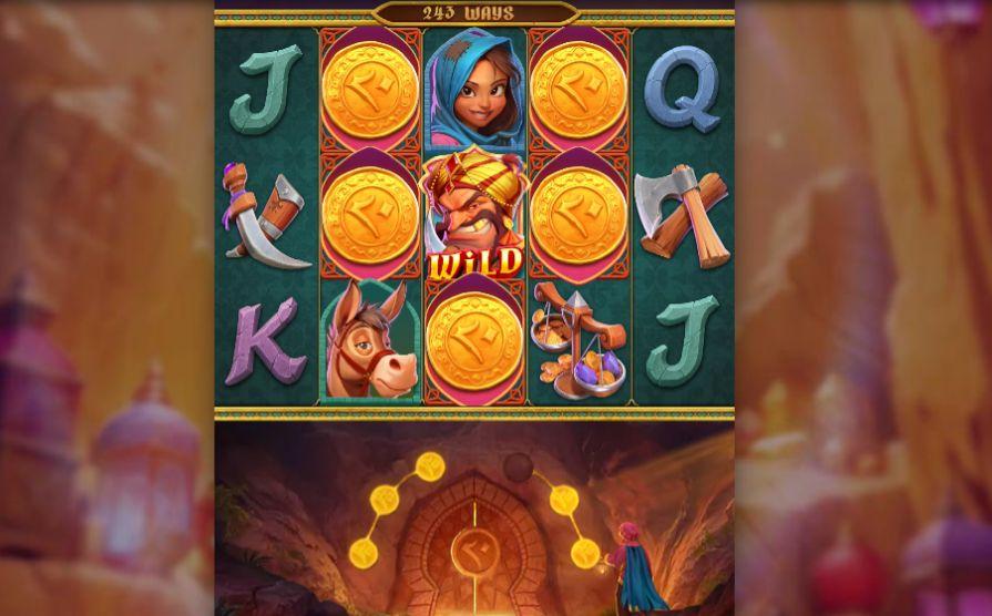 Дизайн игры Alibaba's Cave of Fortune