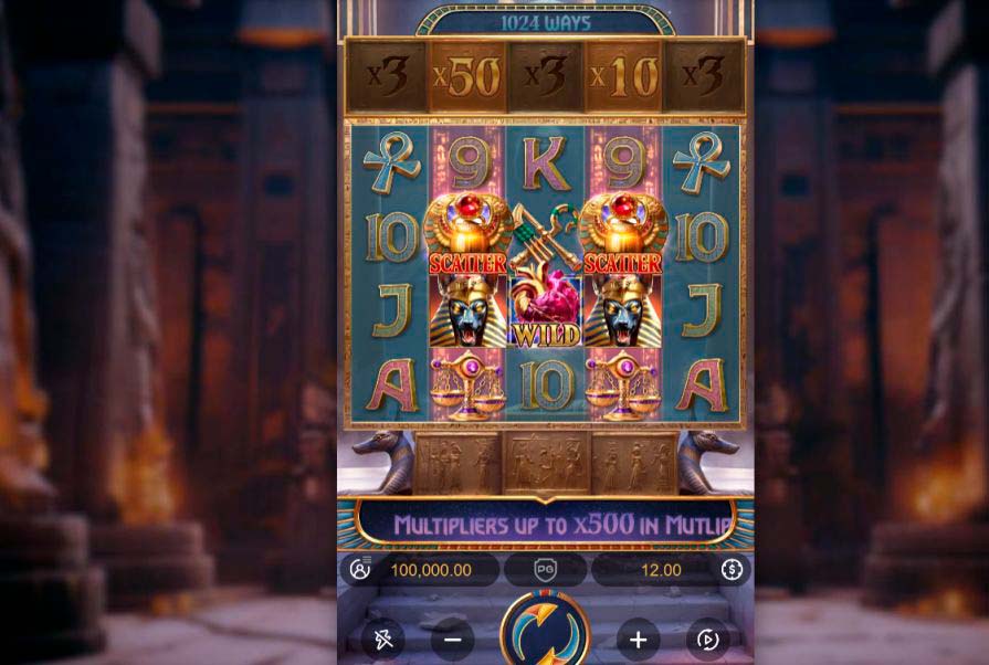 слот Anubis Wrath