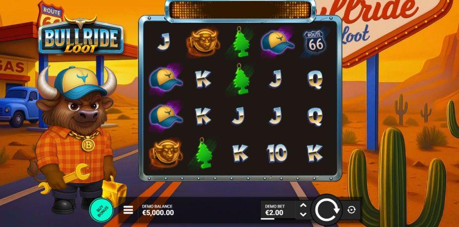 Дизайн игры Bullride Loot