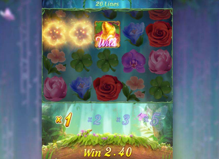 Дизайн игры Butterfly Blossom