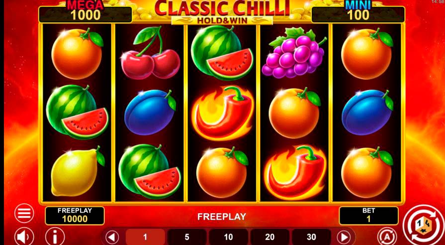 слот Classic Chilli Hold & Win