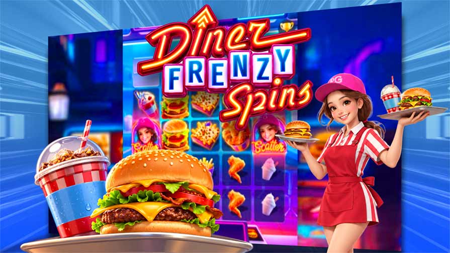 Слот Diner Frenzy Spins — демо