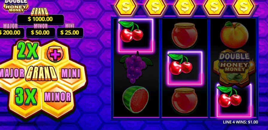 Дизайн игры Double Honey Money