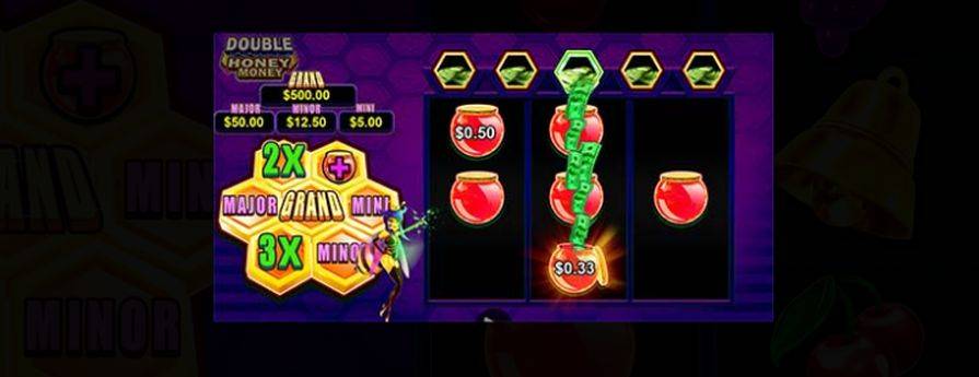 Бонусная игра в слоте Double Honey Money