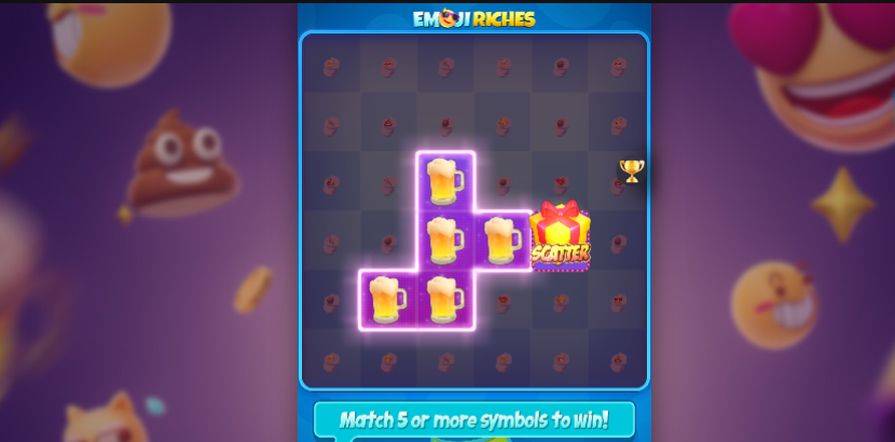 Дизайн игры Emoji Riches