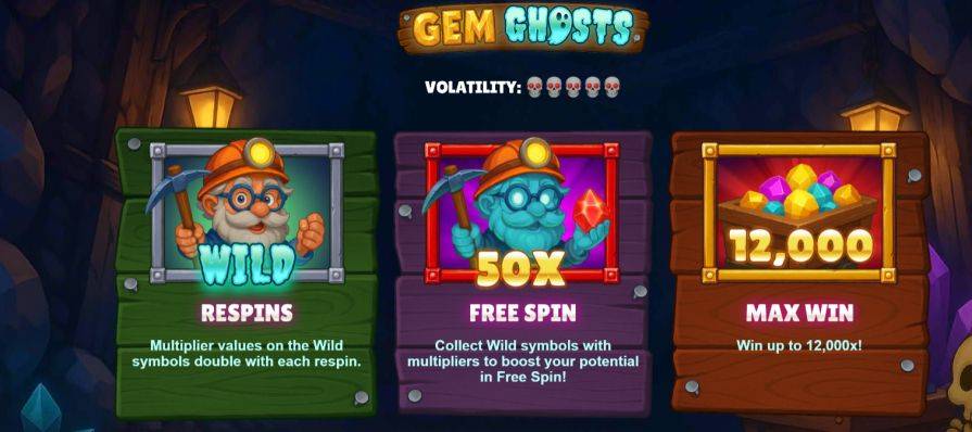 Слот Gem Ghosts