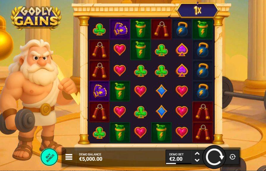 Дизайн игры Godly Gains