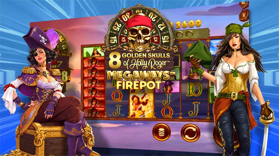 Golden Skulls of Holly Roger Megaways