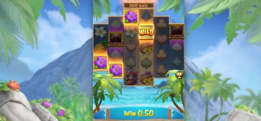 Дизайн игры Hawaiian Tiki